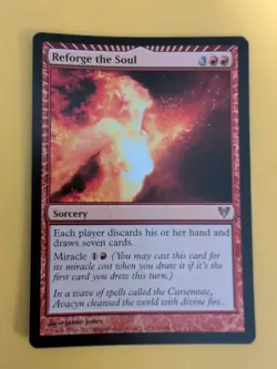 Reforge the Soul. Acacyn Restored. rare Sorcery Magic the Gathering Card. - Image 2