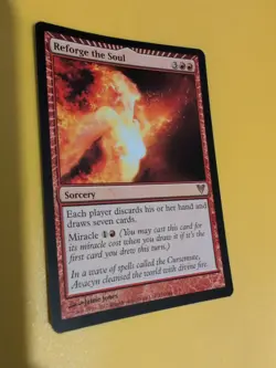 Reforge the Soul. Acacyn Restored. rare Sorcery Magic the Gathering Card. - Image 5