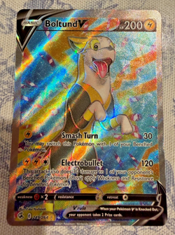 Pokemon TCG Fusion Strike BOLTUND V Ultra Rare Single Card 249/264 Full Art - Image 1