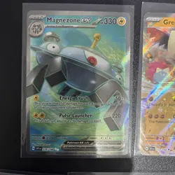 Magnezone ex - 226/198 Scarlet & Violet Base Set and 4 diff ex cards Miraidon - Image 2