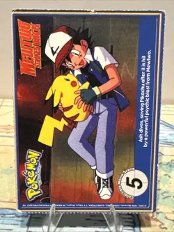 1999 Burger King Poketrivia Card #66 Machop - Image 2