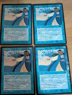 MTG Hydroblast Ice Age Regular Card, Near Mint Condition X4 - Image 1