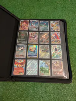 Pokemon Card Binder Lot 100+ V EX VMAX AR Japanese Korean English Chinese Holos - Image 1