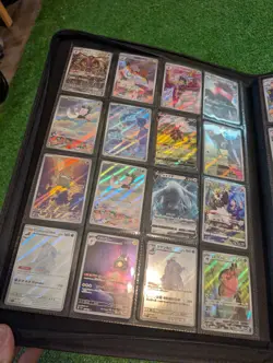 Pokemon Card Binder Lot 100+ V EX VMAX AR Japanese Korean English Chinese Holos - Image 2