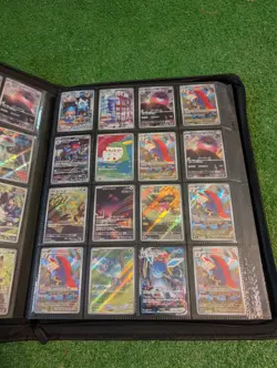 Pokemon Card Binder Lot 100+ V EX VMAX AR Japanese Korean English Chinese Holos - Image 4