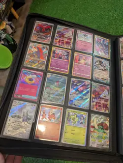 Pokemon Card Binder Lot 100+ V EX VMAX AR Japanese Korean English Chinese Holos - Image 5