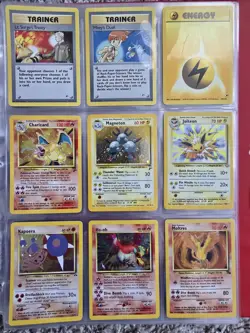 206 Pokemon Cards - 2nd Edition Charizard Included - Image 1