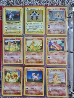 206 Pokemon Cards - 2nd Edition Charizard Included - Image 5