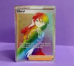 Cheryl 173/163 Battle Styles Secret Rare NM Holo Trainer Card Pokemon TCG - Image 1