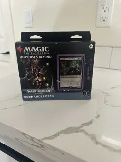 Magic the Gathering Warhammer 40,000 Commander Deck - Necron Dynasties - Image 1