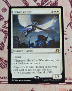 MTG Herald of War Foundations Jumpstart NM - Image 1