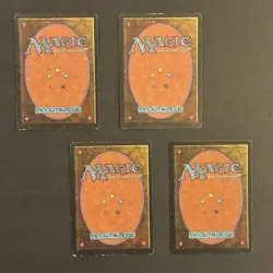 *** Blue Elemental Blast x4 Revised *** MtG Magic Gathering 1994 FAST SHIPPING - Image 2