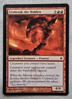 Urabrask the Hidden English - New Phyrexia (NPH) - NM - Image 1