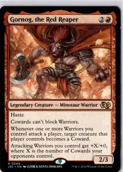 Gornog, the Red Reaper (Anime) Foundations Jumpstart Regular NM R 0049 - Image 1