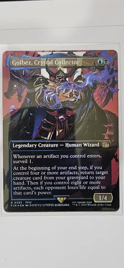 Golbez, Crystal Collector (Borderless) Foil FINAL FANTASY NM - Image 1