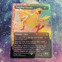 Traveling Chocobo (FOIL) x1 - MTG Final Fantasy FIN #406 - Image 1
