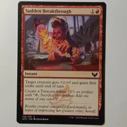 Sudden Breakthrough Strixhaven: School of Mages Regular - Image 1