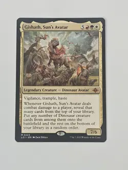 MTG Gishath, Sun's Avatar Lost Caverns of Ixalan #323 - Image 1
