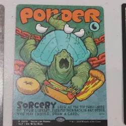 Ponder Secret Lair Showdown Regular MTG Turtle - Image 1