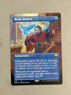 Mystic Remora (Borderless) R Dominaria Remastered DMR #420 Regular MTG - NM - Image 3