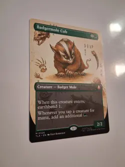 Badgermole Cub (Borderless) Avatar: The Last Airbender - Image 2