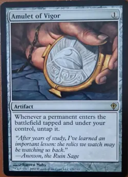 MTG:Amulet of Vigor/Worldwake - Image 1