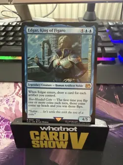 Edgar, King of Figaro 0051 Rare Non-Foil FFVI FIN MTG FINAL FANTASY EN NM/M - Image 1