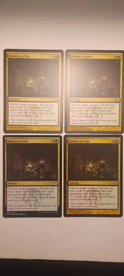 MTG Drown In Filth X 4 - Common, LP - Image 1
