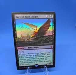 [1x] Ancient Brass Dragon - Foil Near Mint, English Commander Legends: Battle Fo - Image 1