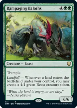 1x Rampaging Baloths - Theme Deck Exclusive - Commander Legends - Near Mint, Eng - Image 1