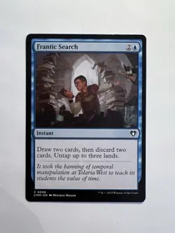Frantic Search - MTG Commander Masters - LP - Image 1