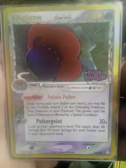 Pokemon TCG Vileplume 17/110 (Delta Species) Holon Phantoms Holo Rare 2006 LOOK! - Image 1