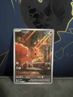 Pokemon TCG Vulpix Mega Evolution Card #138/132 Near Mint Condition - Image 1