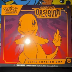 Pokemon: Scarlet & Violet 3: Obsidian Flames Elite Trainer Box - 9 Packs 820650853913 - Image 1