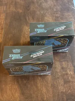 Crown Zenith Pokemon Center Elite Trainer Box Plus Factory Sealed - Image 2