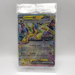 Pokemon Prismatic Evolutions Jolteon ex 030/131 Surprise Box Stamped Sealed - Image 1
