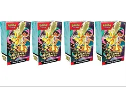 Pokemon TCG: Mega Evolution Ascended Heroes Booster Bundle (6 Packs) Lot of 4 - Image 1