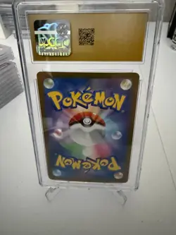 Roaring Moon ex Pokemon Japanese Terastal Fest 218/187 SAR Holo CGC PRISTINE 10 - Image 4
