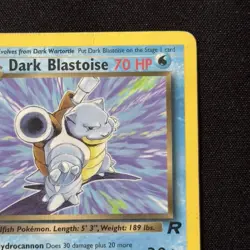 Dark Blastoise 20/82 1st Edition Team Rocket Non-Holo 2000 WOTC Pokemon English - Image 4
