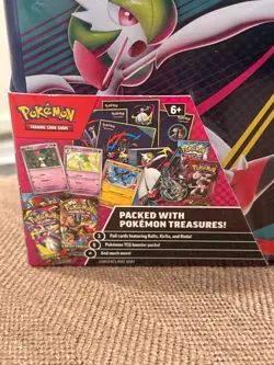 2025 POKEMON TCG COLLECTOR TREASURE CHEST LUNCH BOX TIN NEW/SEALED - Image 2