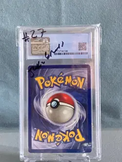 Pikachu 1999 Mewtwo Strikes Back Black Star Promo #4 Pokemon CGC 9.5 MINT+ - Image 2