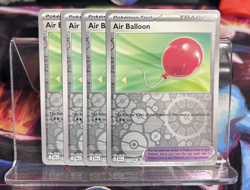 [4x Playset] Air Balloon 079/086 Sv: Black Bolt POKEMON TCG REVERSE HOLO - Image 1