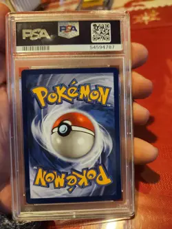 1999 Pokemon Jungle 56 Meowth Gold Border Fruit Roll Up Promo PSA 10 Gem Mint - Image 3