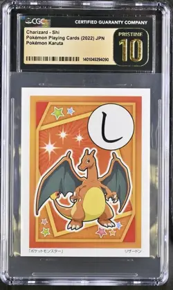 Pokemon Karuta 2022 Charizard CGC Pristine 10 Low Pop! - Image 1