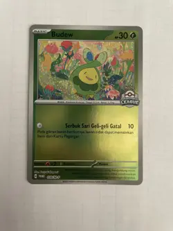 Limited Pokemon TCG INDONESIA Budew Premiere Ball League 2025 Promo 038/M-P NM - Image 1
