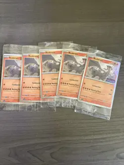 Reshiram 017/094 - Holo Rare - Pokemon TCG: Phantasmal Flames - Stamped promo - Image 1