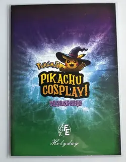 Joker (Pikachu) #E36 - Silver Holo Box Hit Electric Pikachu Cosplay - Pokemon - Image 2