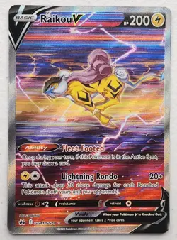 Raikou V GG41/GG70 Crown Zenith 2023 Pokemon TCG - Image 1