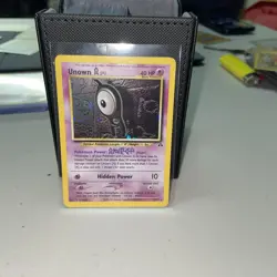 Pokemon TCG Unown A Neo Discovery Unlimited Holo Rare 14/75 WOTC NM/MT - Image 1