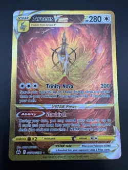 Arceus VSTAR GG70/GG70 Pokemon TCG Crown Zenith Galarian Gallery Near Mint - Image 3